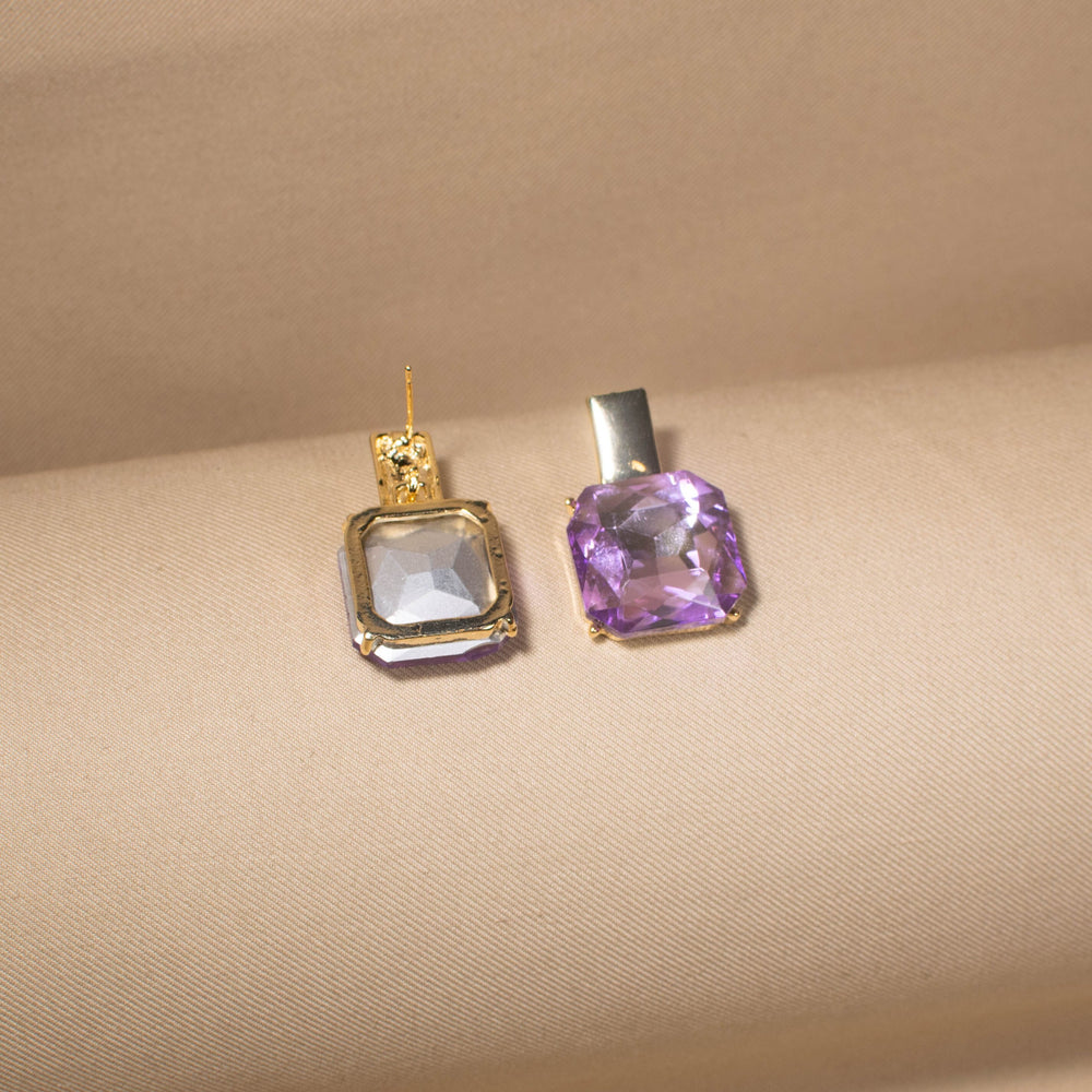 Lilac Dew Earrings- Glitterati Collection
