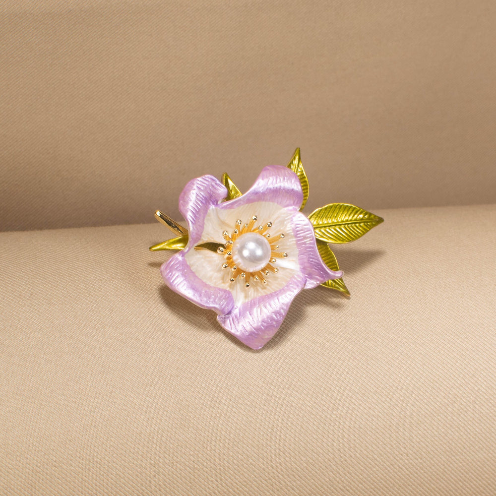 Lilac Grace Pearl Brooch
