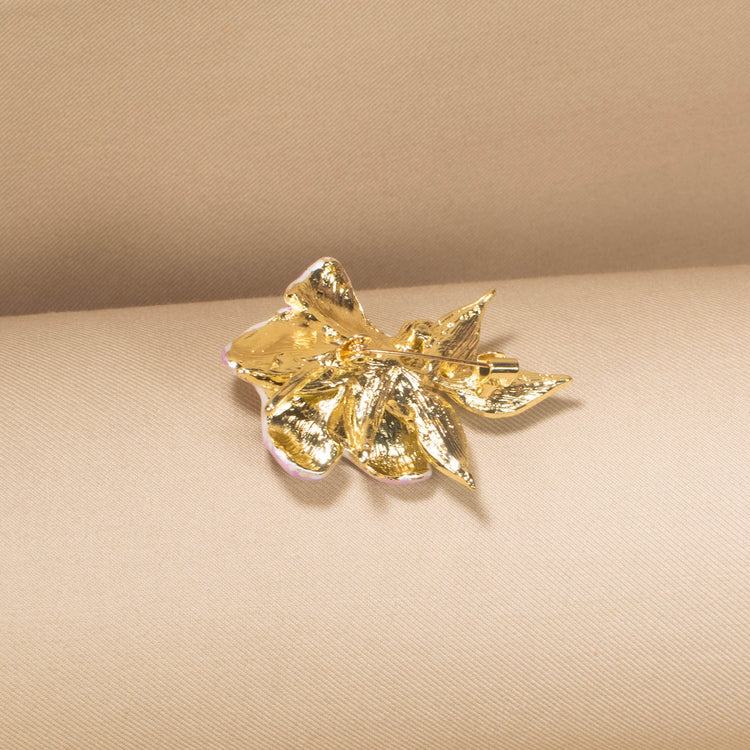 Lilac Grace Pearl Brooch
