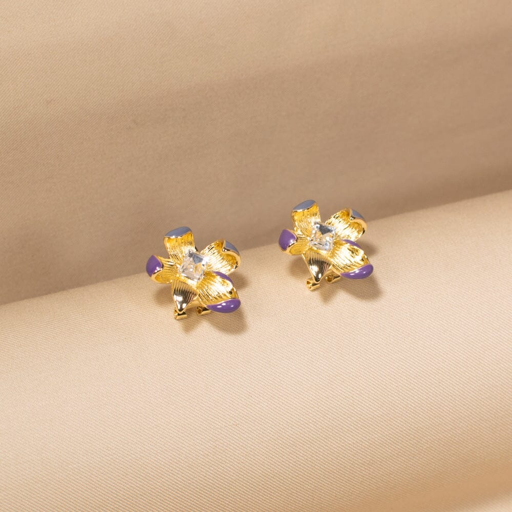 Lilac Lustre Pendant Set - Edgy Collection