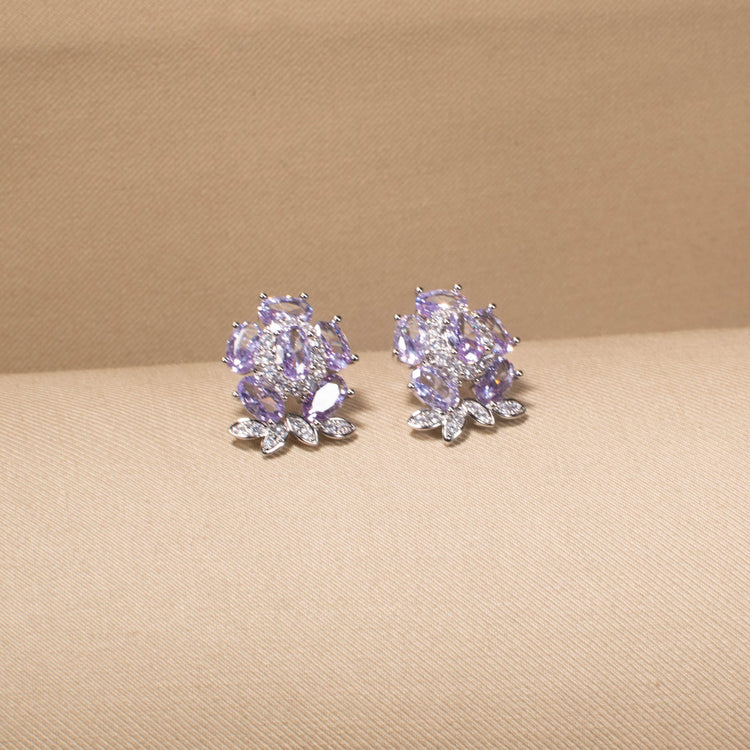 Lilac Mist Studs