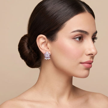Lilac Mist Studs