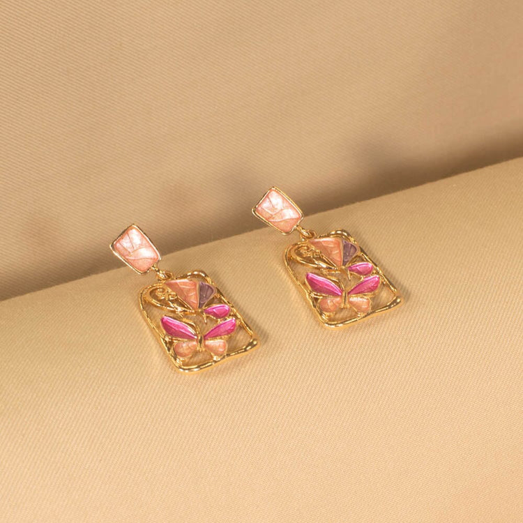 Lilywing Pendant Set - Pink - Nature collection