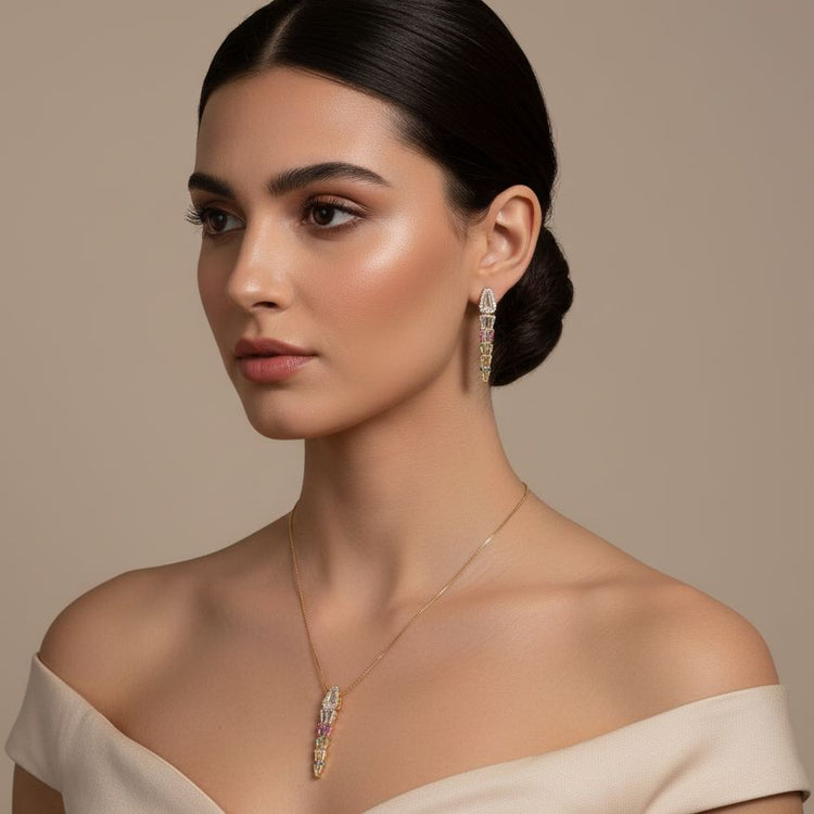 Linear Luxe Pendant Set