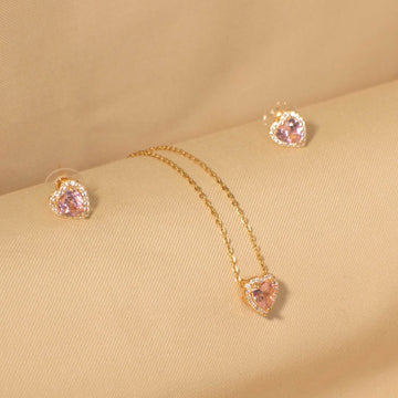 Little Hearts Pendant Set - Minima Collection