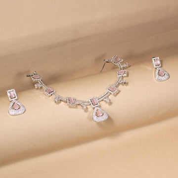 Lucia Necklace Set - Pink