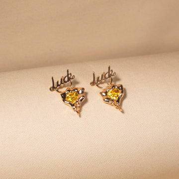 Lucky Heart Whisper Earrings