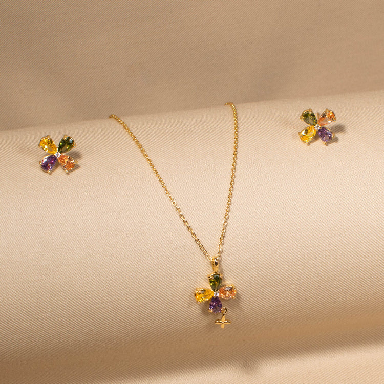Lucky Prism Pendant Set