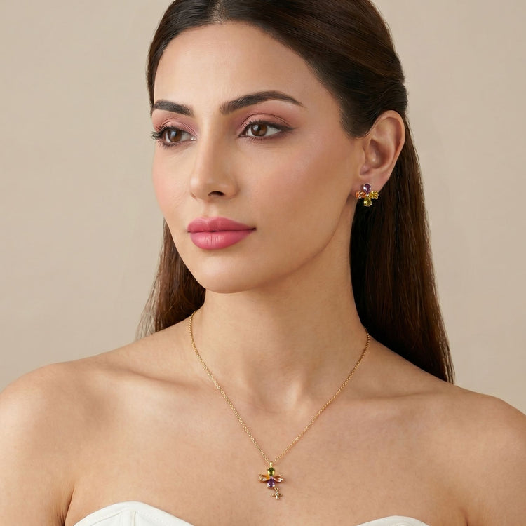Lucky Prism Pendant Set