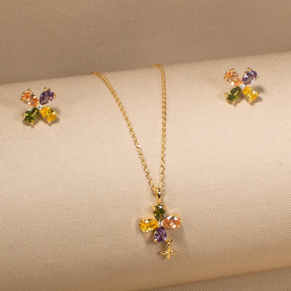 Lucky Prism Pendant Set