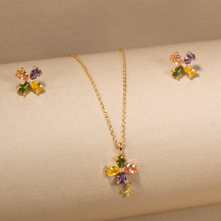 Lucky Prism Pendant Set
