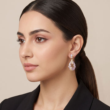 Luminous Loop Elegance Earrings