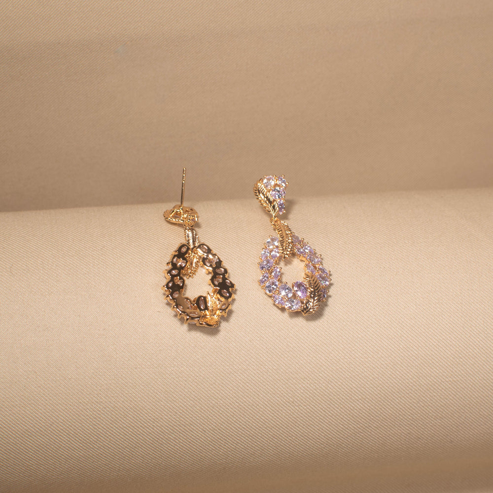 Luminous Loop Elegance Earrings