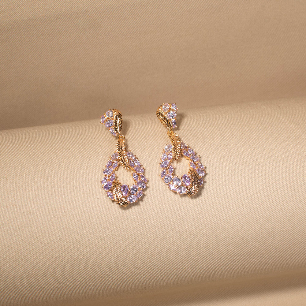 Luminous Loop Elegance Earrings