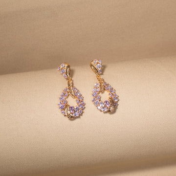 Luminous Loop Elegance Earrings