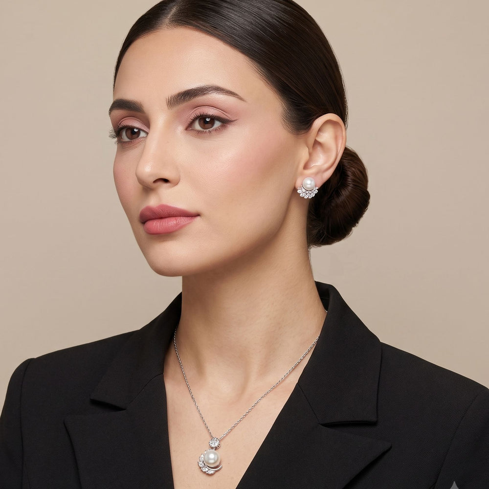 Lunar Grace Pendant Set