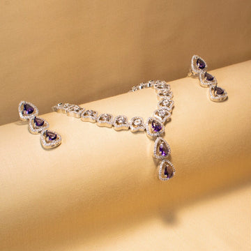 Lush Lavender Necklace Set