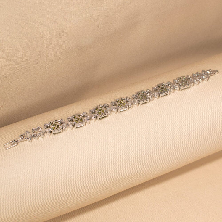 Lyanna Bracelet-Green-Glitterati Collection