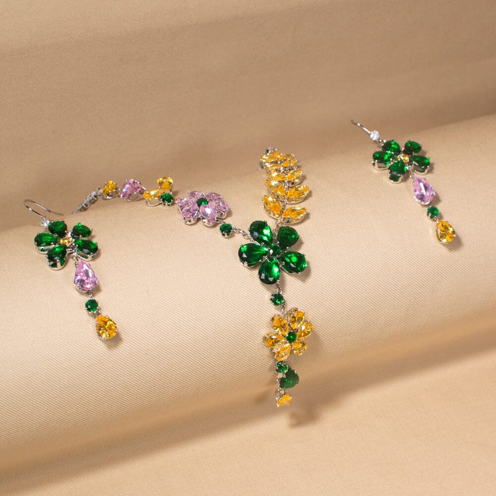 Lydia Necklace Set-Glitterati Collection