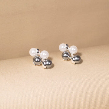 Mabel Studs - Grey