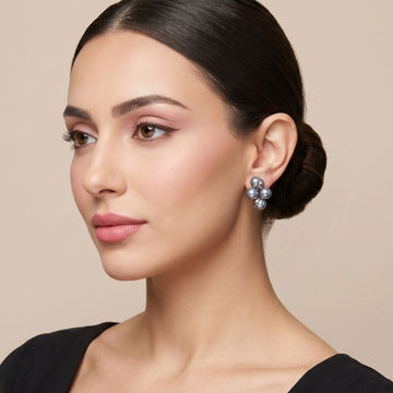 Mabel Studs - Grey