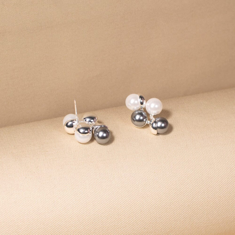 Mabel Studs - Grey