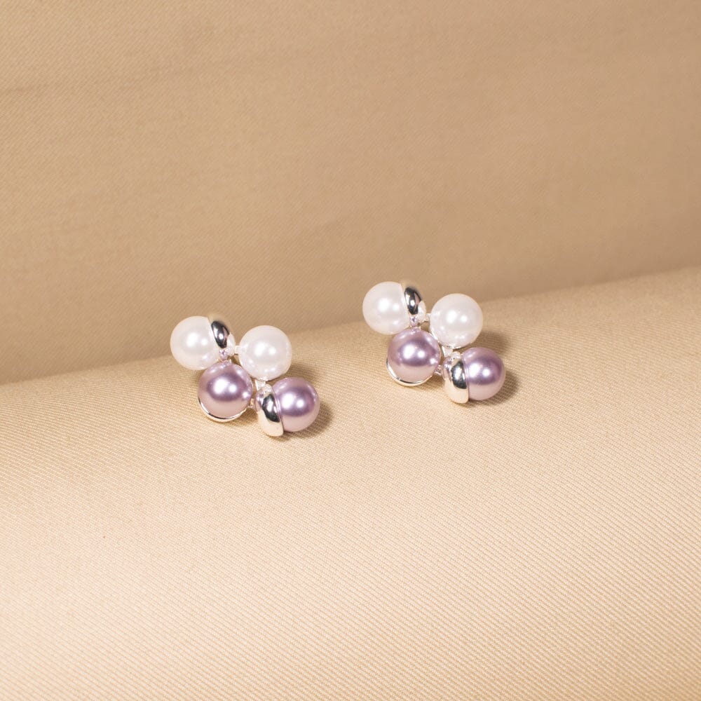 Mabel Studs - Purple