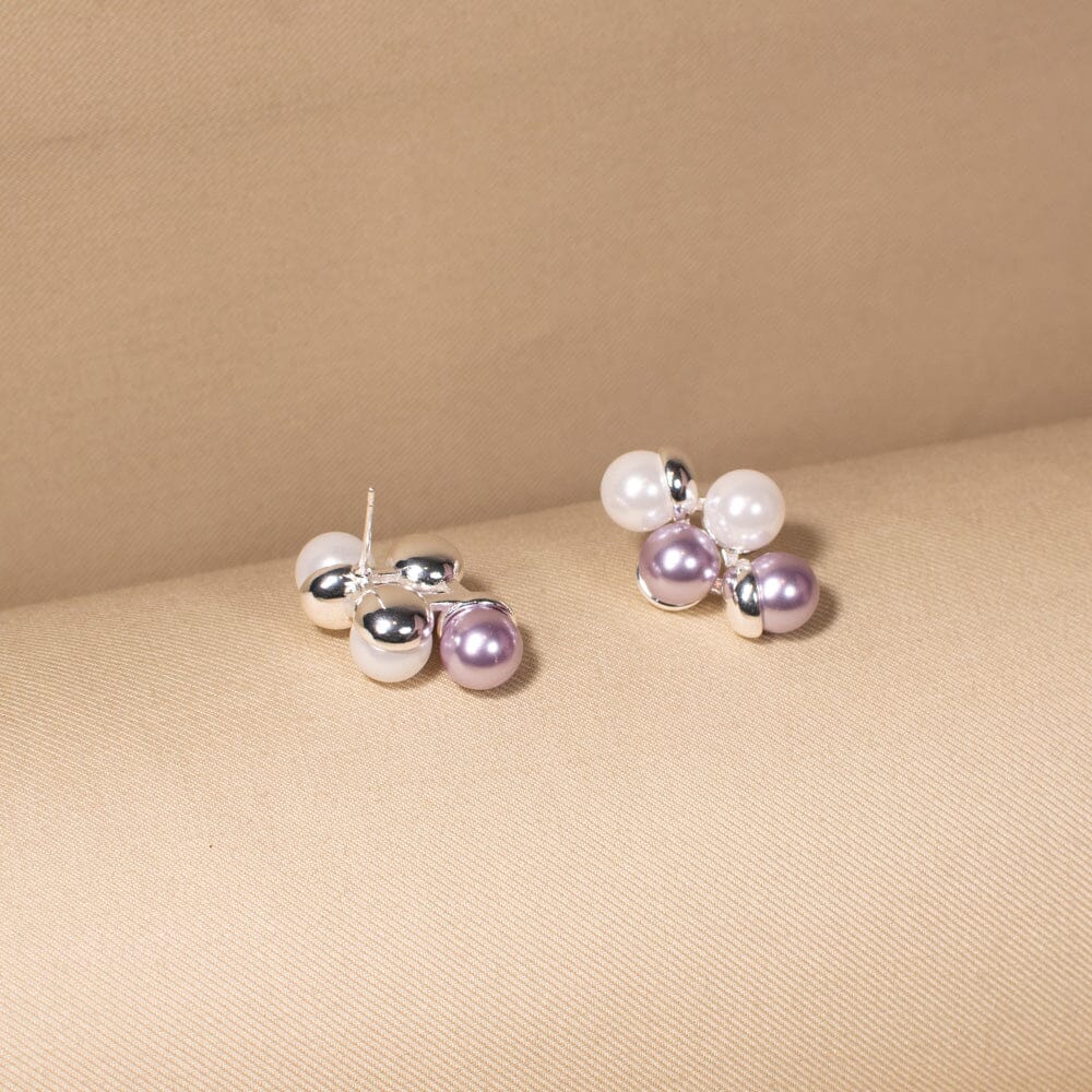 Mabel Studs - Purple