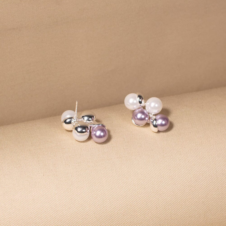 Mabel Studs - Purple