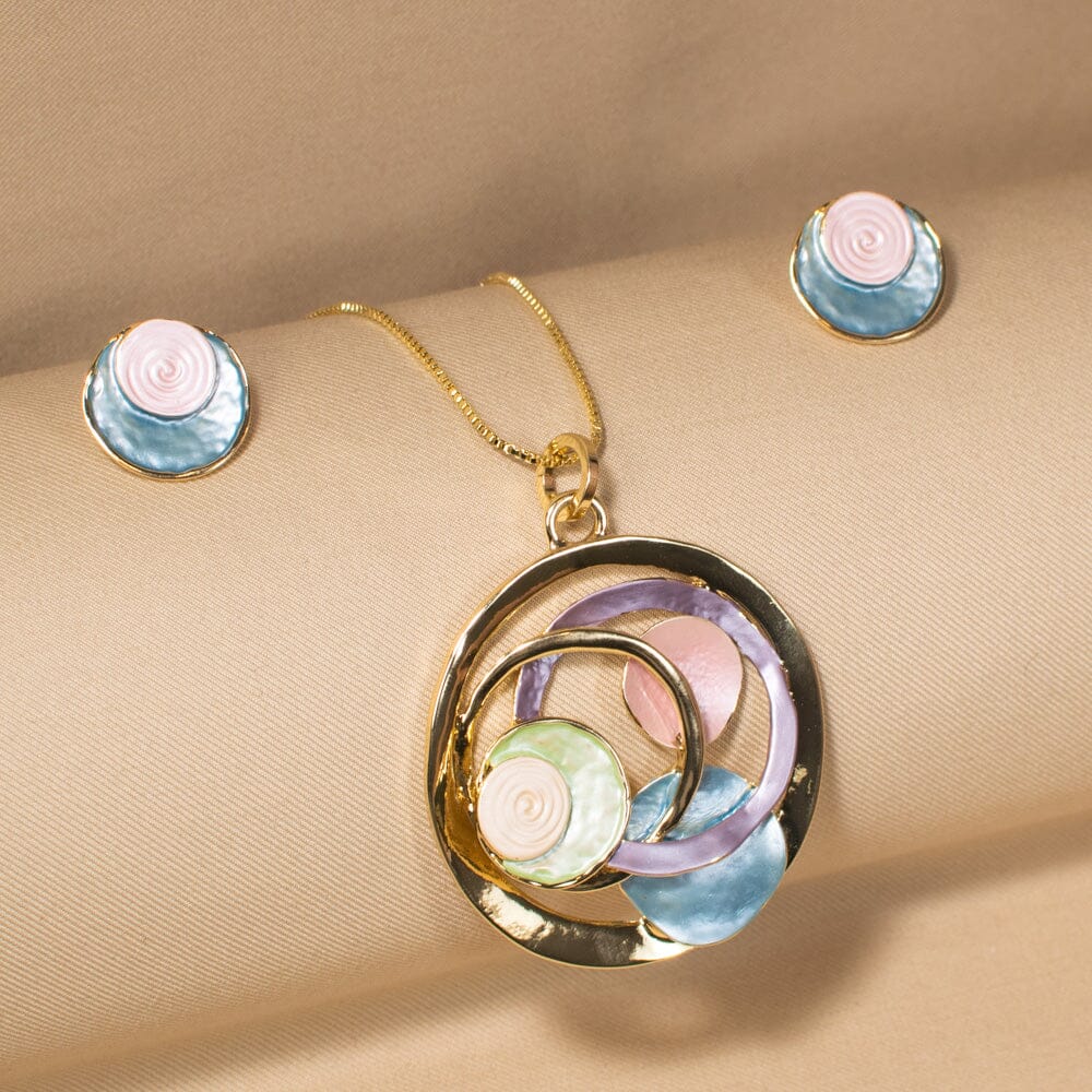 Macaron Pendant Set-Edgy Collection