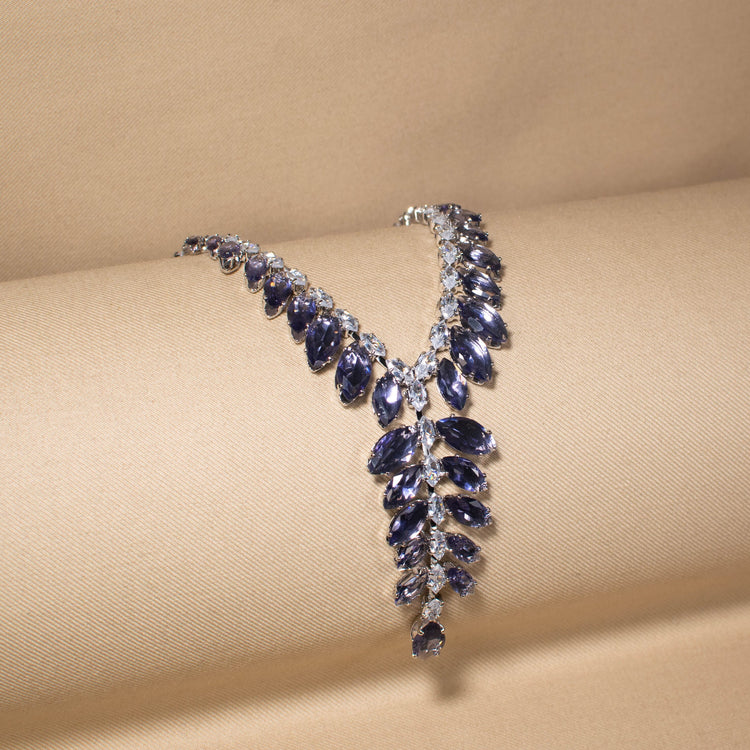 Majestic Plum Necklace Set