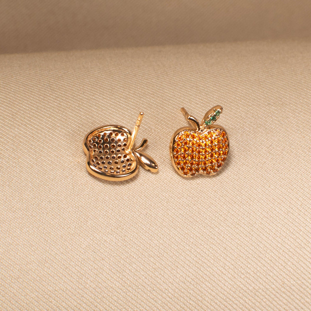 Mandarin Glow Studs