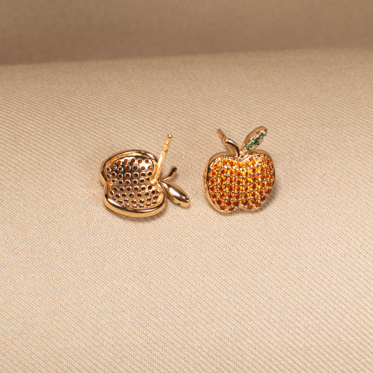 Mandarin Glow Studs