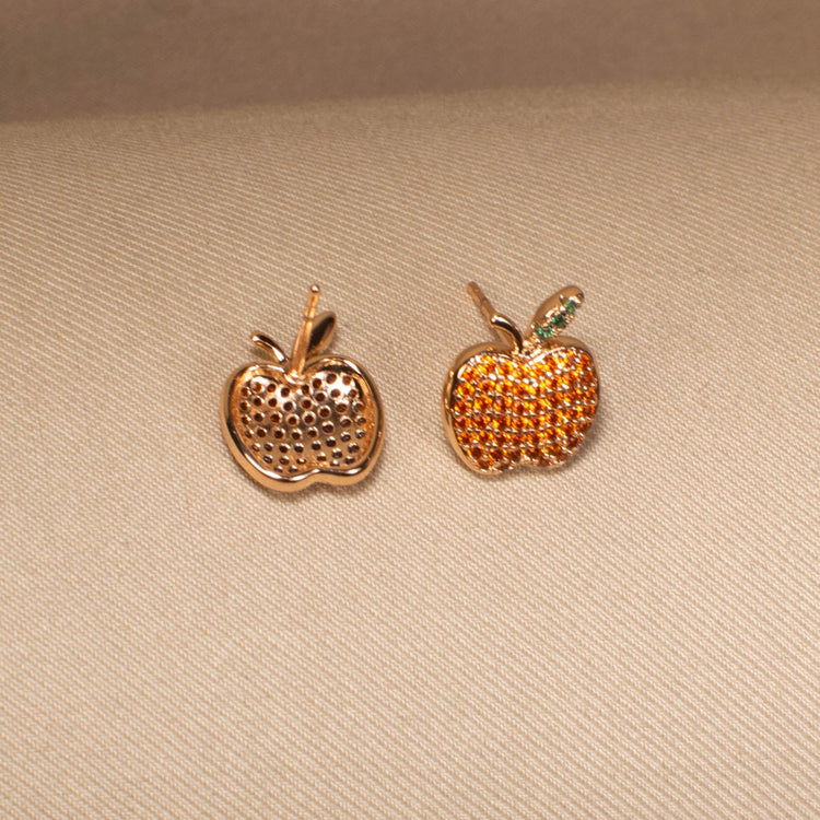 Mandarin Glow Studs