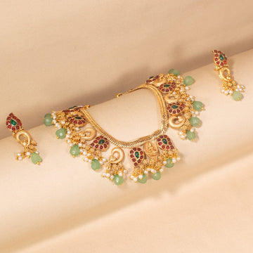 Manjari Necklace Set - Budget Series