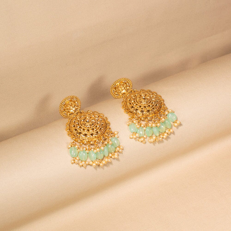 Margot Necklace Set-Mint-Sparsh Collection