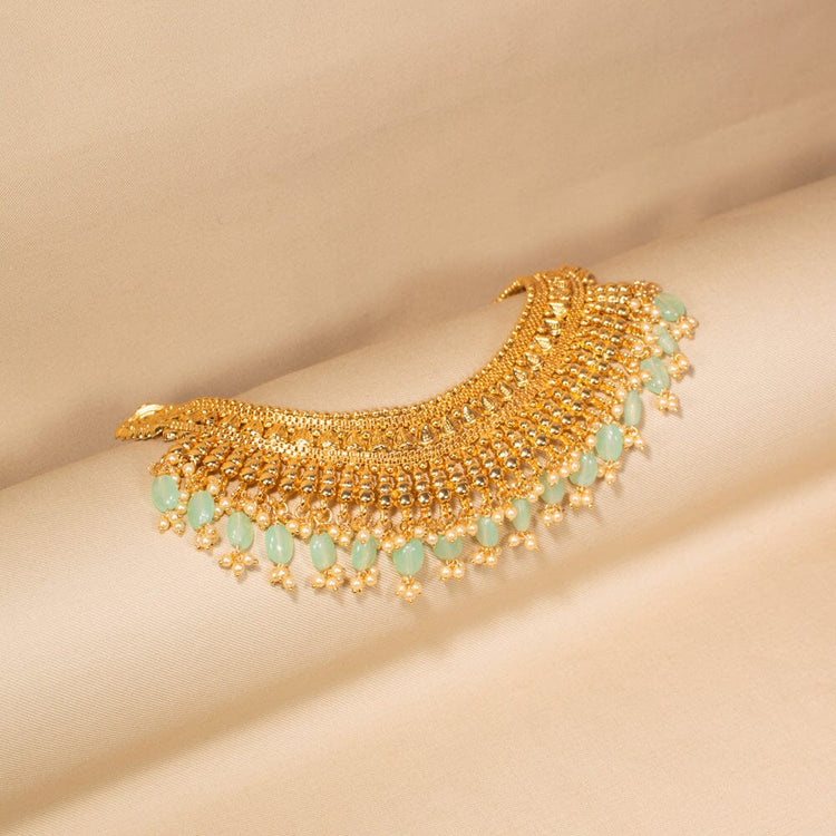Margot Necklace Set-Mint-Sparsh Collection