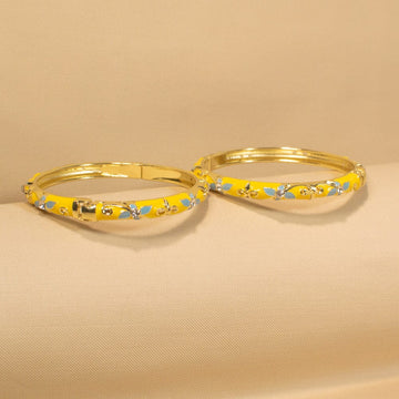 Marigold Bliss Bangles - Pack of 2