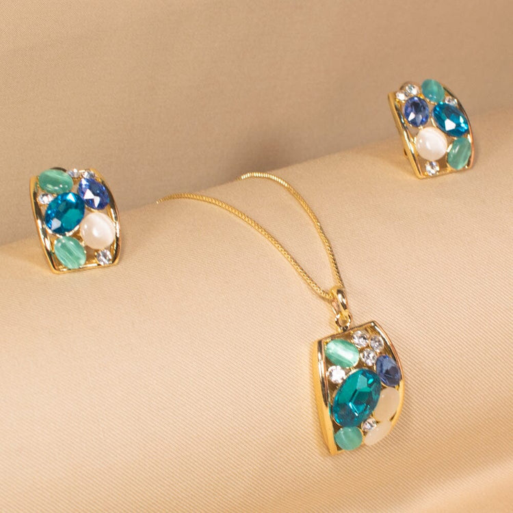Marine Glow Pendant Set - Edgy Collection