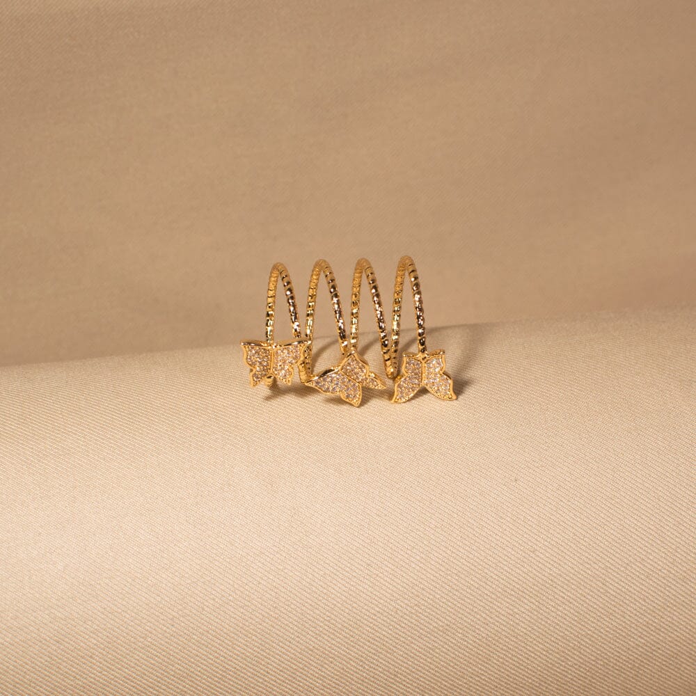 Mariposa Spiral Ring