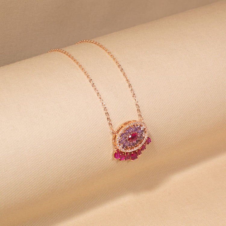 Mauvea Pendant Set -Minima Collection