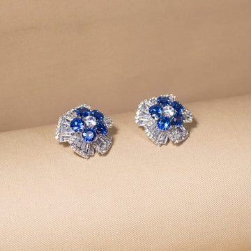 Meadow Sparkle Studs - Blue