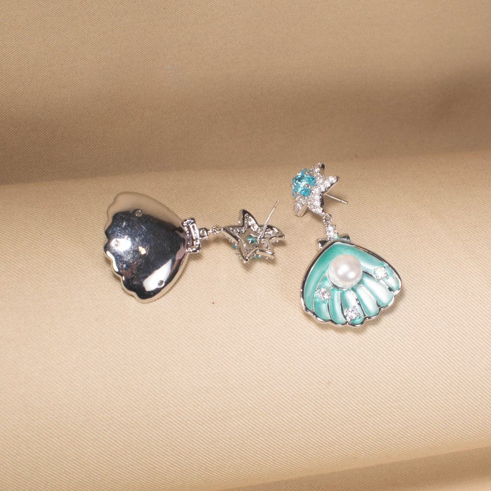 Mermaid’s Wish Shell Earrings