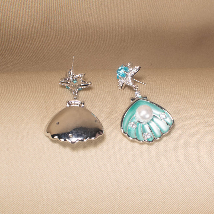 Mermaid’s Wish Shell Earrings