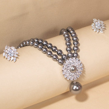 Midnight Bloom Necklace Set