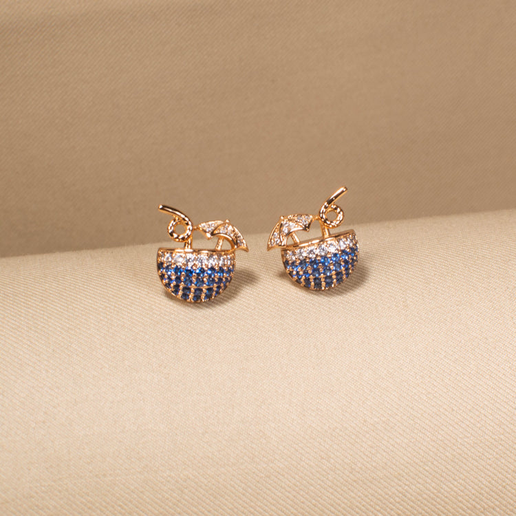 Midnight Martini Studs