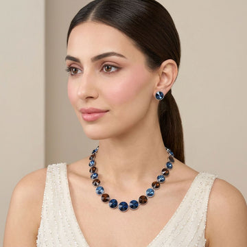 Midnight Orbit Necklace Set