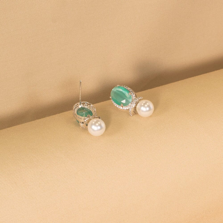 Mint Drop Earrings - Minima Collection