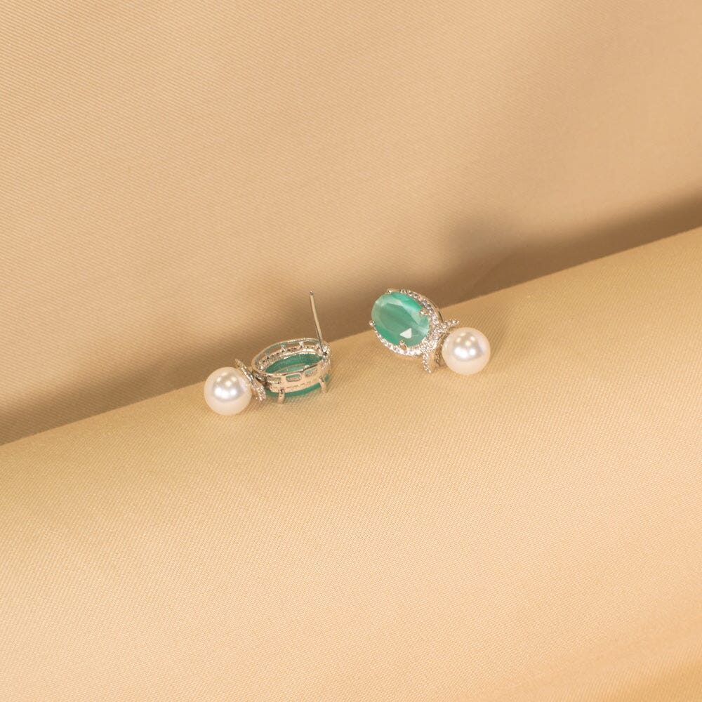 Mint Drop Earrings - Minima Collection