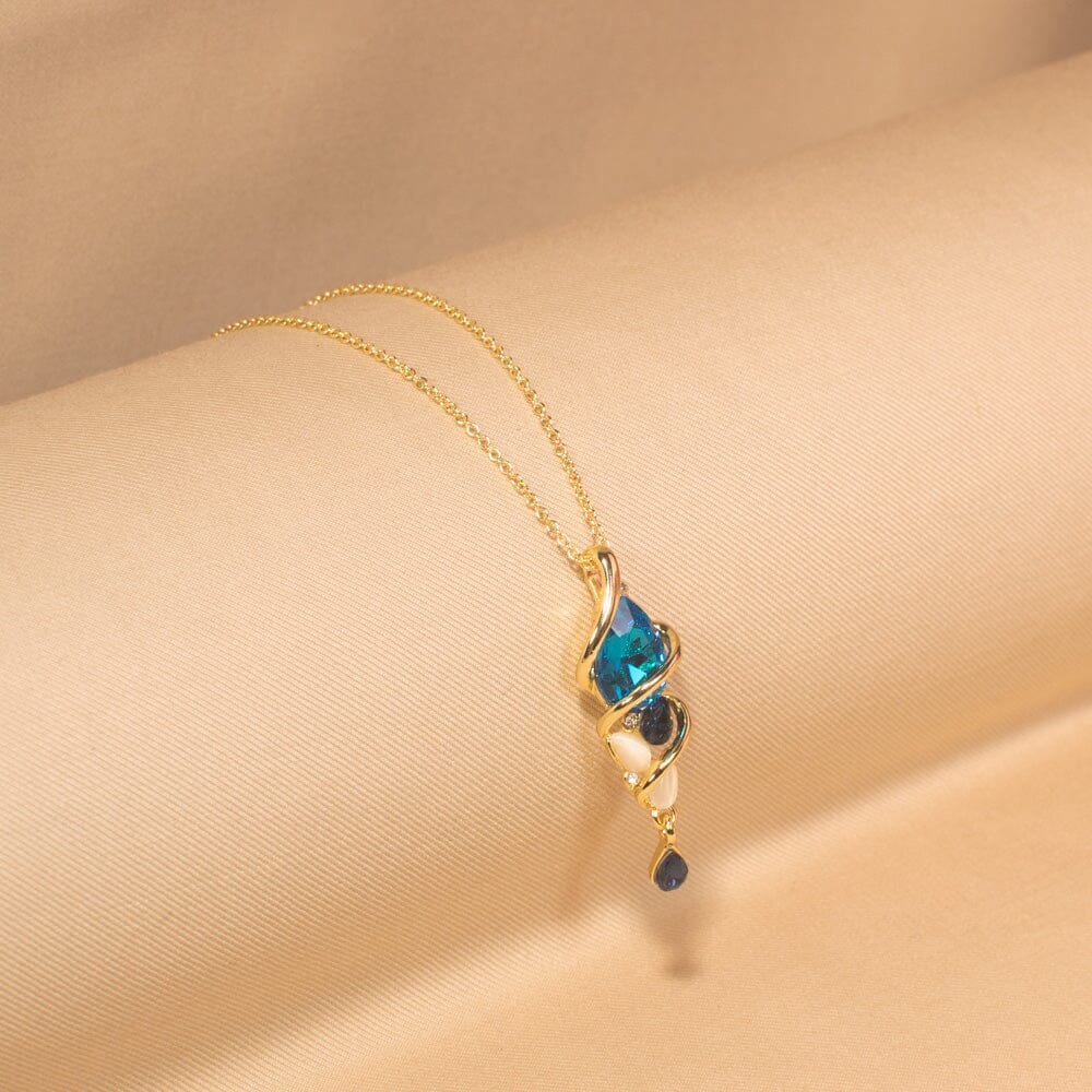 Mirabel Pendant Set -Blue- Edgy Collection
